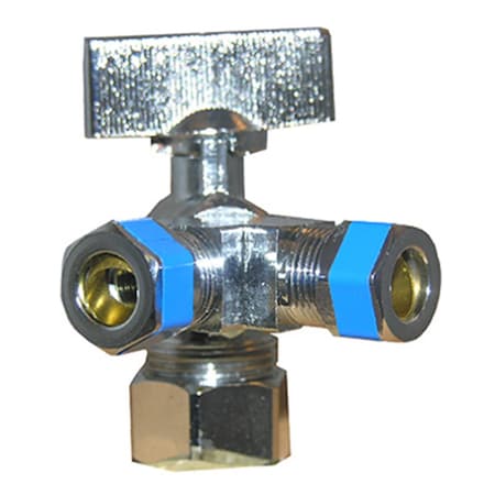 Larsen Supply Co 06-9355 0.62 x 0.38 x 0.38 in. 3 Way Valve 123167